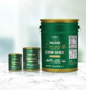 Milkio Cow ghee 18kg tins