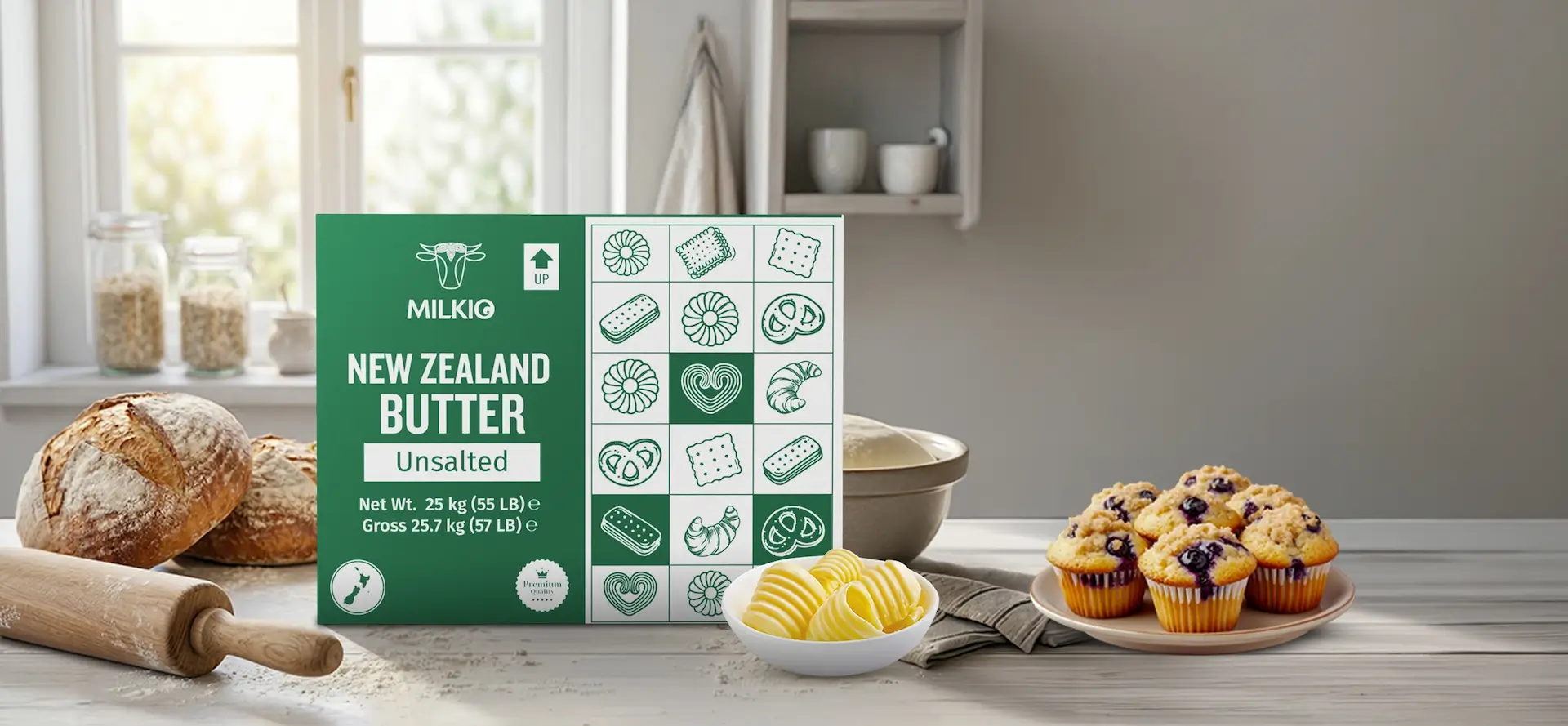 premium butter milkio