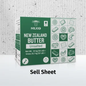 Milkio Pure Butter sell sheet